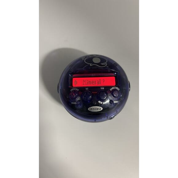 Radica 20Q 20 Questions Electronic Handheld Game 2005 Purple Tested & Works - Picture 11 of 11